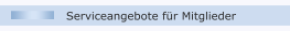 Serviceangebote für Mitglieder